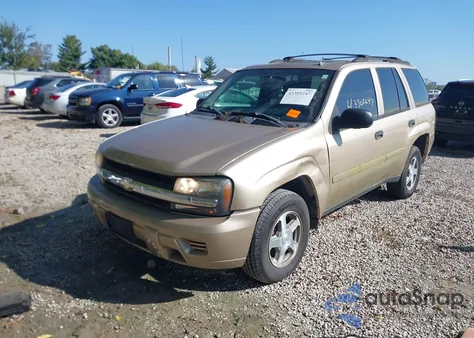 2006 Chevrolet Trailblazer Ls from USA, damaged, VIN 1GNDS13S262295072